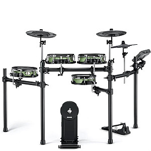 Donner DED 500 Electronic Drum Set 5 Drum, 3 Cymbal with Standard Mesh Heads 